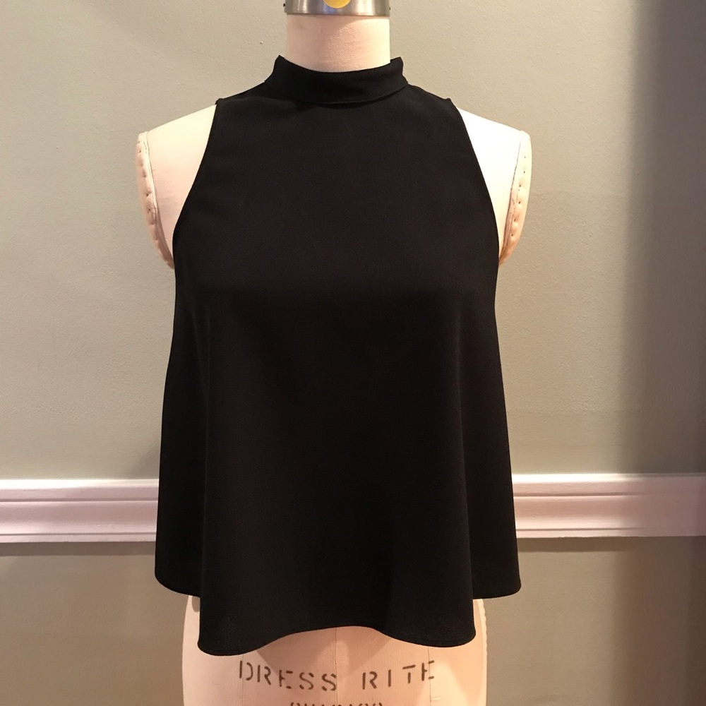 Zara Open Back Top